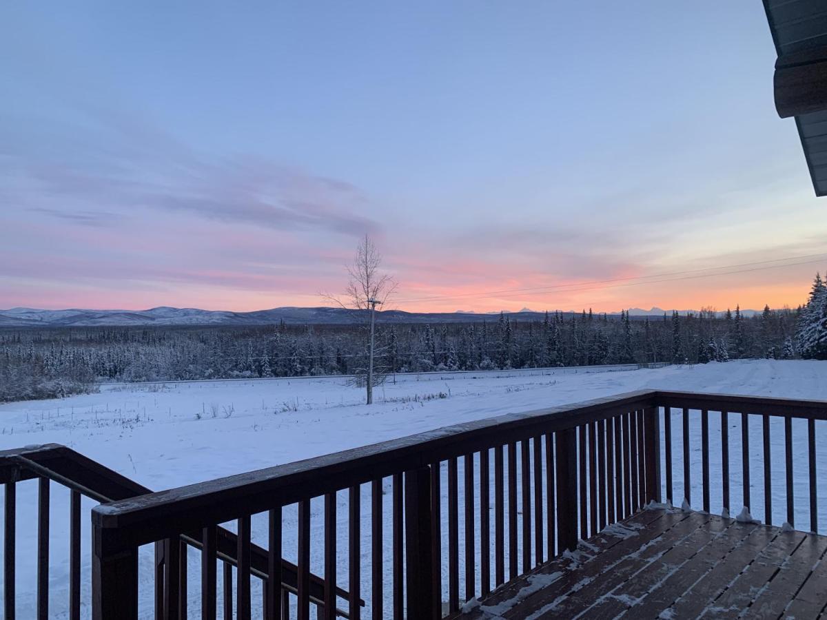 Secluded Log Cabin, 30 Min From Chena Hot Springs Pleasant Valley Eksteriør bilde