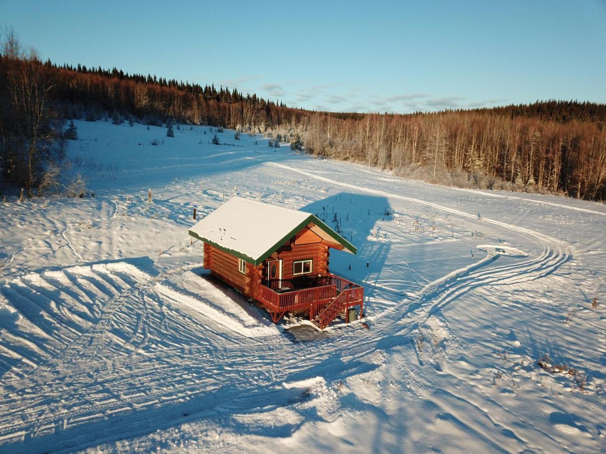 Secluded Log Cabin, 30 Min From Chena Hot Springs Pleasant Valley Eksteriør bilde